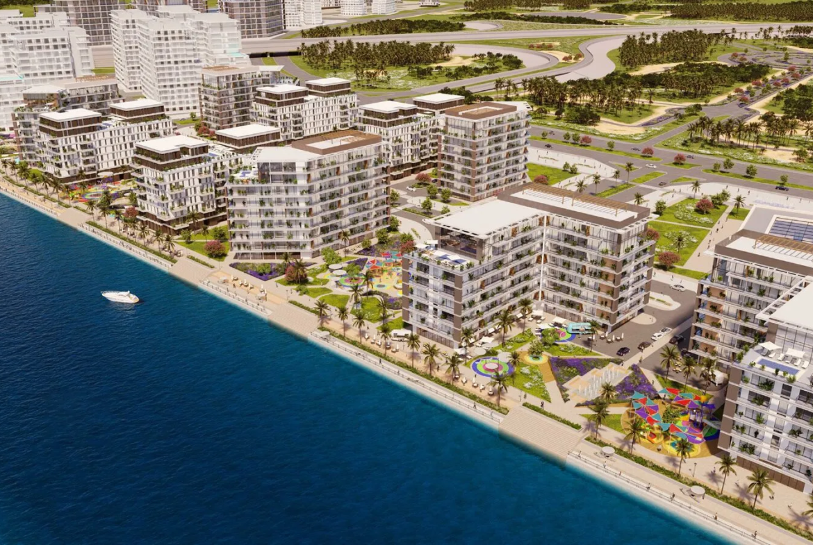 alkaser by aldar properties aerial view