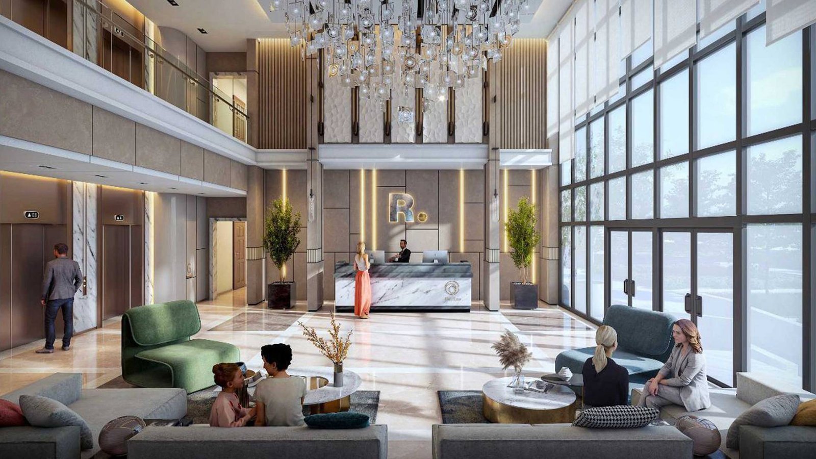 perla 3 by reportage properties lobby