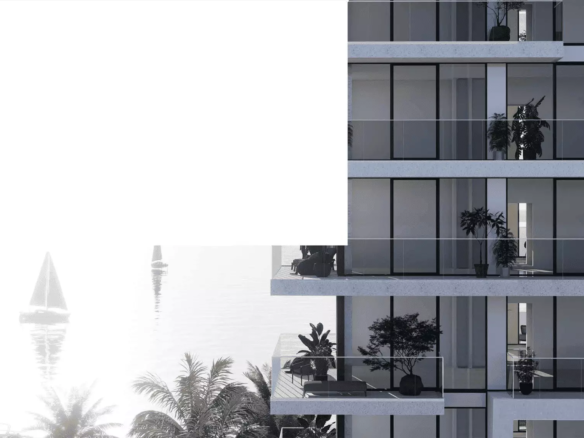 the icon tower side view