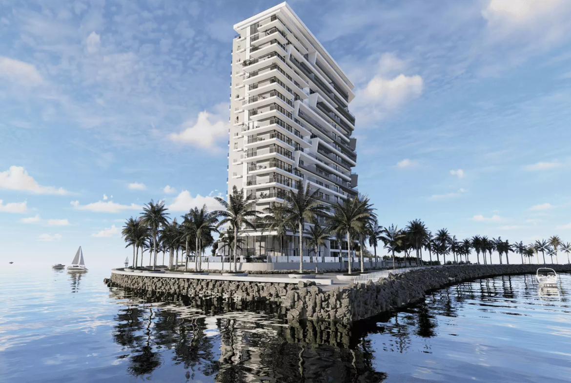 the icon tower canal view