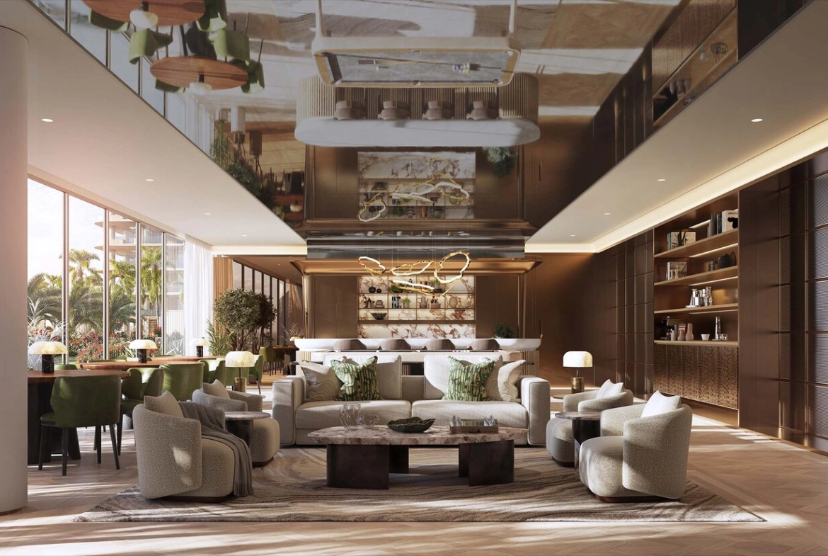 waldorf astoria residences yas lobby