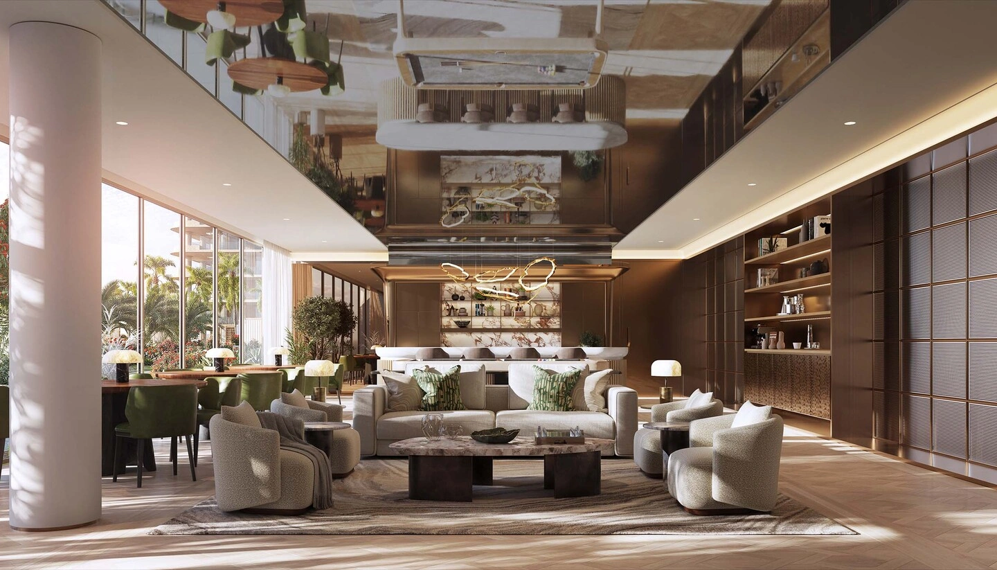 waldorf astoria residences yas lobby