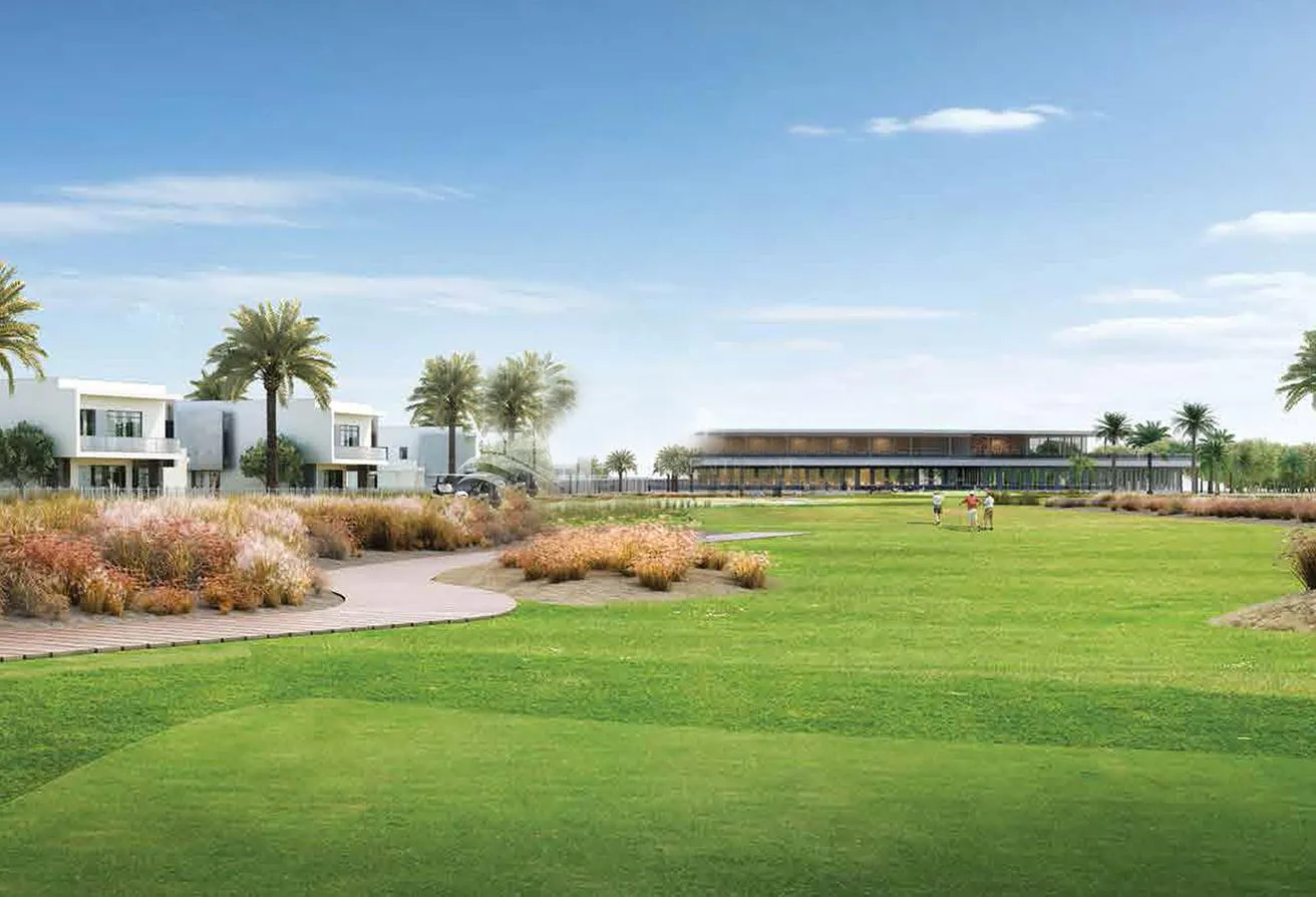 yas acres by aldar properties golf area